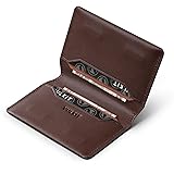 VULKIT Slim Minimalist Card Holder RFID Blocking
