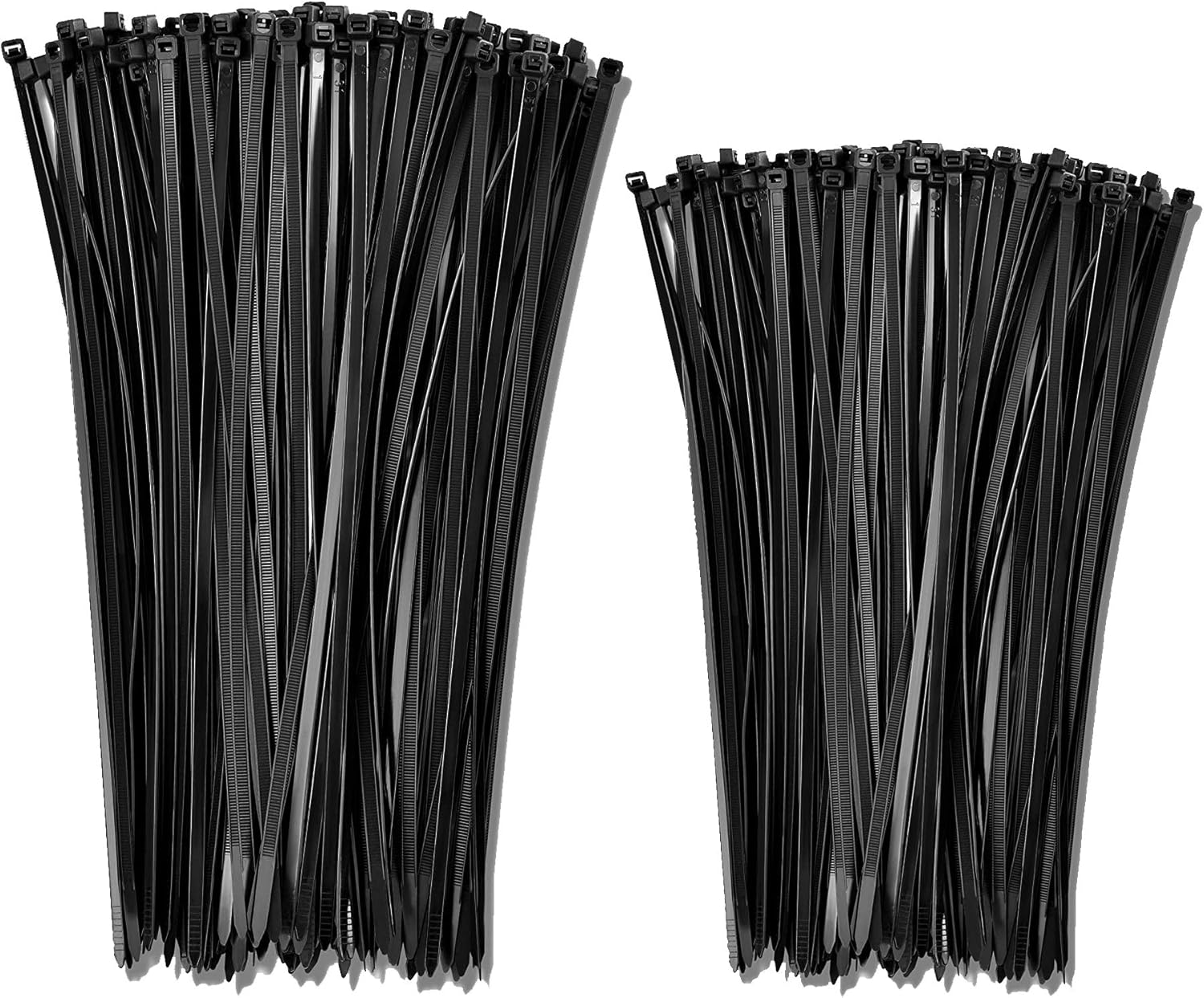 8" Black 40 lb Zip Ties (1000pcs) Bundled With Bolt Dropper