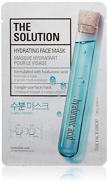 Download Buy The Face Shop The Faceshop The Solution Hydrating Face Mask 20g Online At Low Prices In India Amazon In PSD Mockup Templates