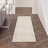 Nourison Home Jubilant Floral Ivory Beige 2' x 4' Area -Rug, Easy -Cleaning, Non Shedding, Bed Room, Living Room, Dining Room