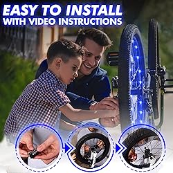 Activ Life Bike Wheel Lights (2 Tires, Blue) Hot