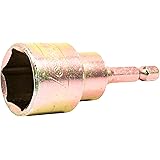 Camco RV Leveling Scissor Jack Socket Drill Adapter With 1/4" Quick Connect Shank, Works With All 3/4" Hex Drive Jacks - 4886