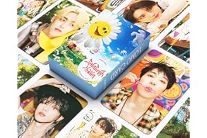 Funwaretech Seventeen SEVENTEENTH HEAVEN Photocards 55Pcs 2023 Seventeen 11th New Album SEVENTEENTH HEAVEN Lomo Cards Set Kpop Merchandise Gift for Fans Boys Girls and CARAT-Type A