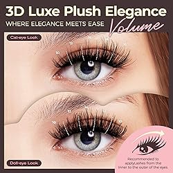 LASHVIEW Lash Clusters 182pcs D Curl Lash Clusters