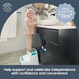 Dreambaby 2-Up Step Stool for Toddler Potty Training - Non-Slip Base view 6