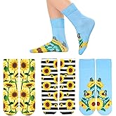 Benefeet Sox Women Girls Funny Socks with Sayings Crazy 3D Print Socks Novelty Cute Colorful Patterned Crew Socks Gifts