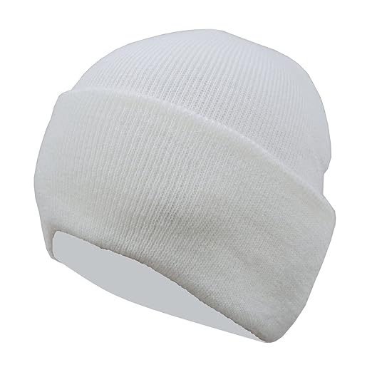 White woolen cap Clearance