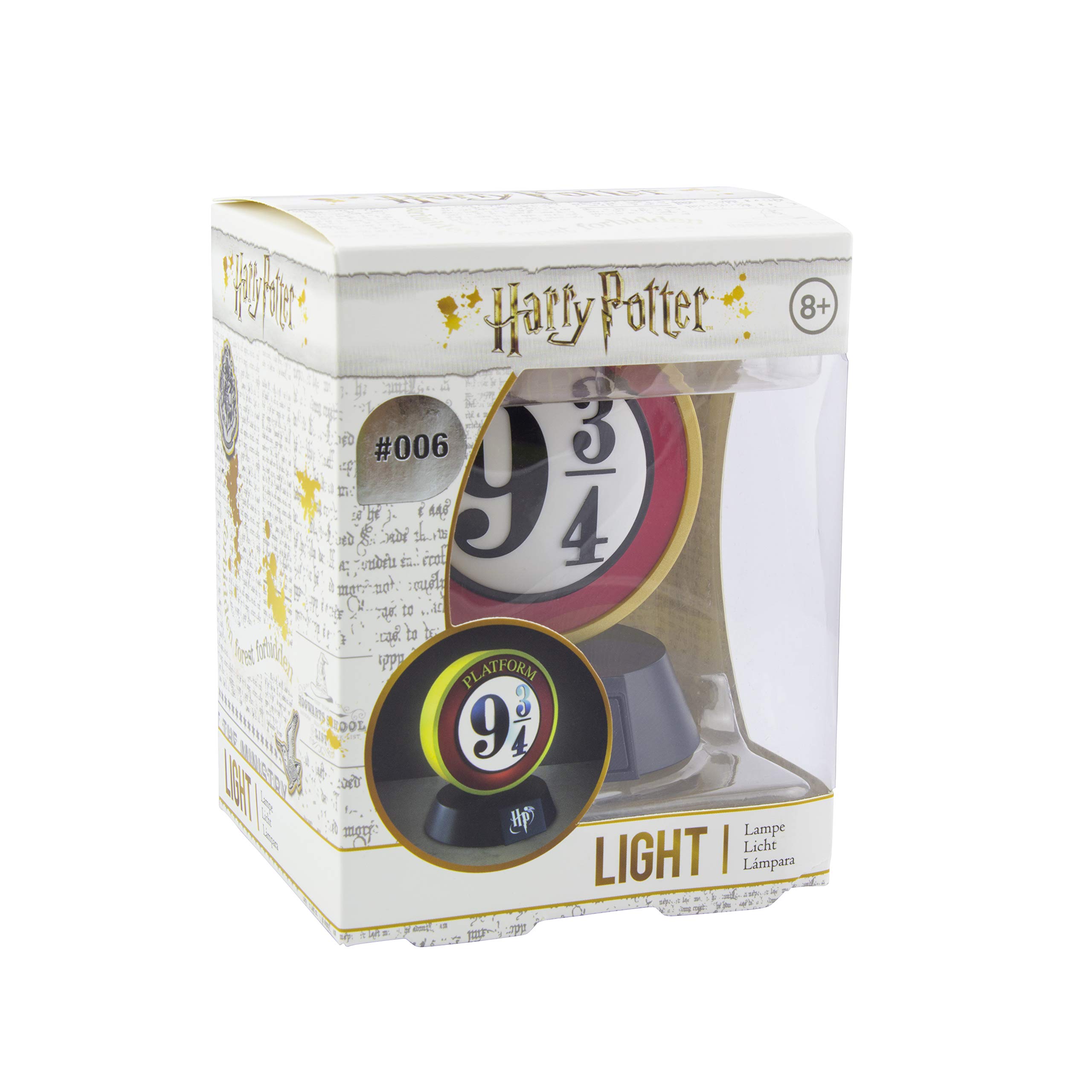 Platform 9 3/4 Icon Light BDP | Inspired by Harry Potter Series | Ideal Night Light for Kids Bedrooms, Office & Home | Pop Culture Lighting Merchandise