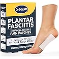 Dr. Scholl's Plantar Fasciitis Pain Patches with Hydrogel Flexible Technology, 8 Ct // Clinically Tested 12-Hour Daily Pain Relief - Contours to Your Foot - with Lidocaine & Menthol, 8 Treatments