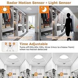 slochi 2 Pack Motion Sensor Light Indoor
