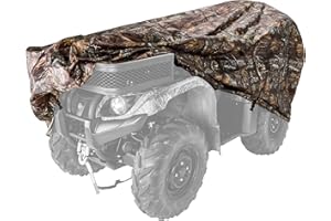 Black Boar ATV Cover - Features Waterproof Polyurethane Coating for Protection Against The Weather - Sewn-in Straps & Buckles - Jungle Camo, Extra Large Over 450cc (66021)