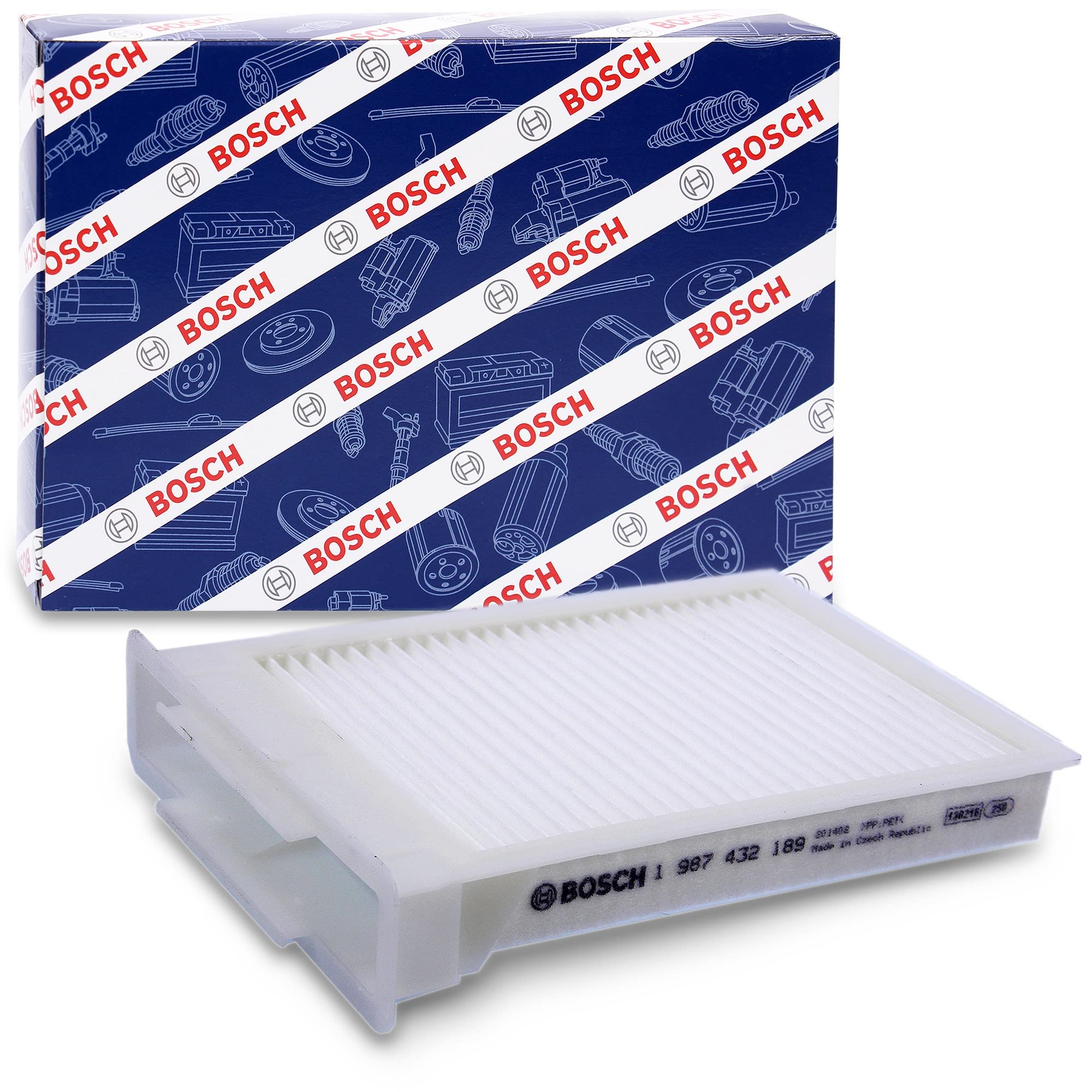 Bosch M2189 Standard Cabin Filter, Replacement Filter - Filters Pollen and Dust for Cleaner Air Inside the Vehicle
