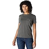 Carhartt Womens Relaxed Fit Lightweight Short Sleeve Garment Dye Pocket T-Shirt