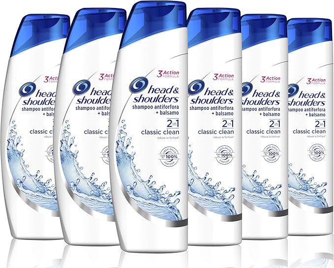 Head & Shoulders 2In1 Shampoo 6 x 230 g Amazon.co.uk Beauty
