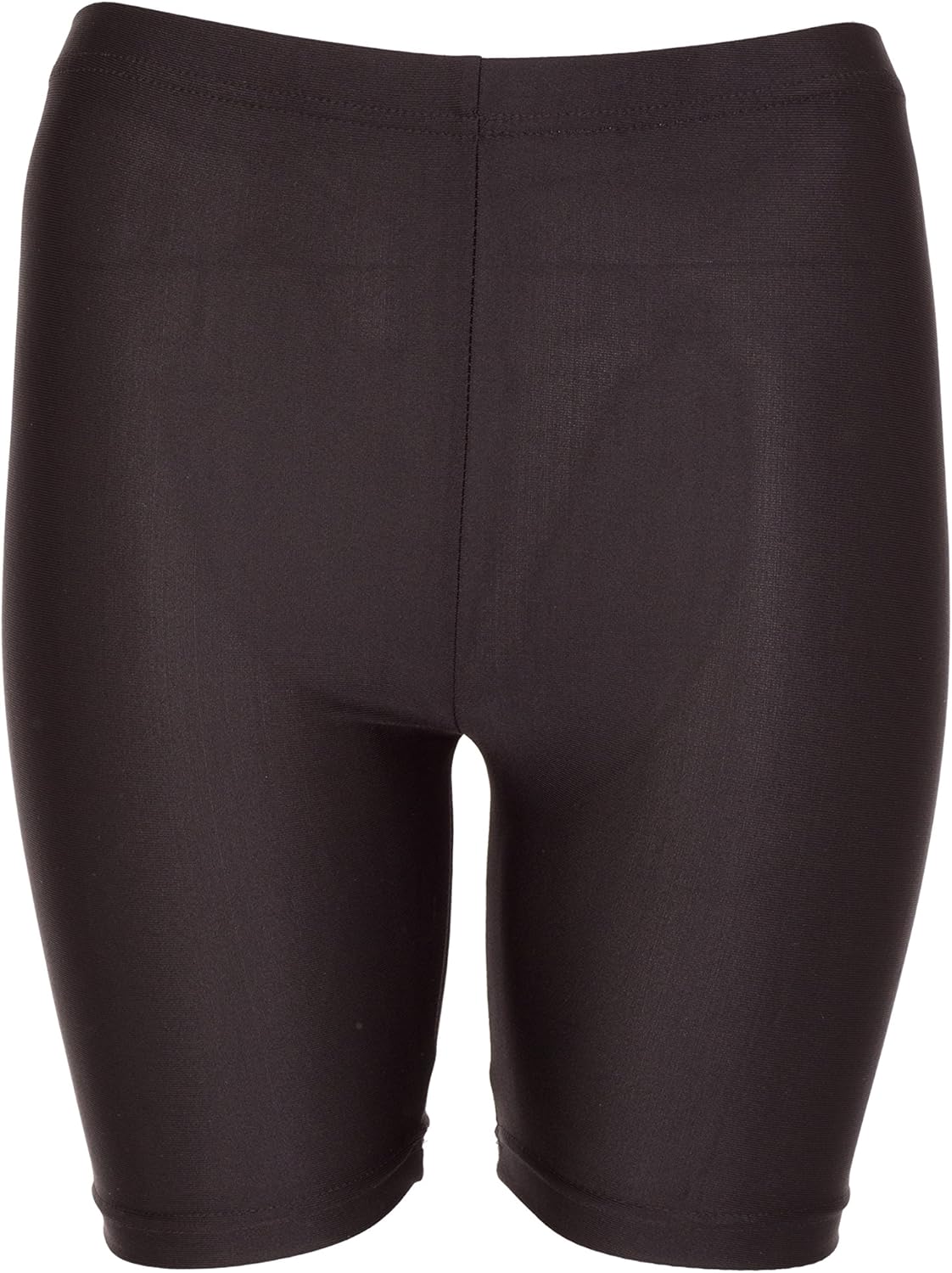 shiny cycling shorts