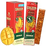 Solely - Organic Mango Fruit Jerky - 12