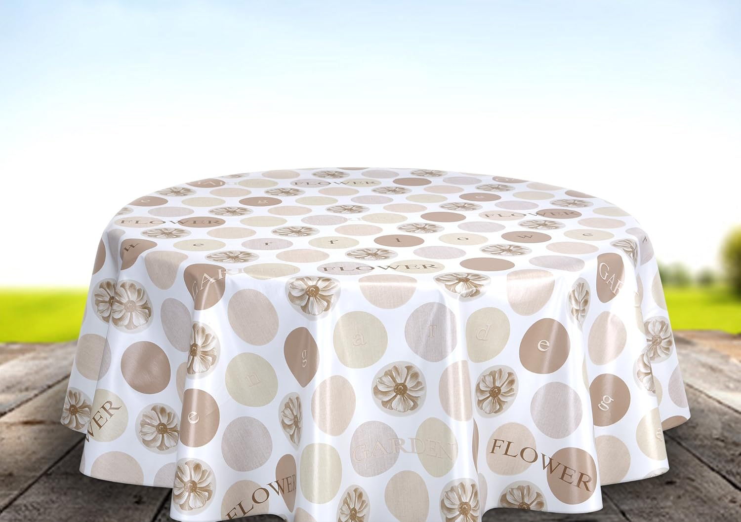 Grosse Und Motiv Wahlbar Wachstuch Garten Tischdecke Wachstuchtischdecke Glatt Abwischbar Oval Rund Eckig Rund 100 Cm Esprit Maideasyaz Com