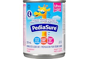 PediaSure, Formulated Liquid Diet, Strawberry, 12 count, 2820 mL