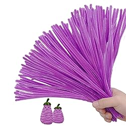 ESUOHYM 200PCS Upgraded Purplish Red Colors Pipe