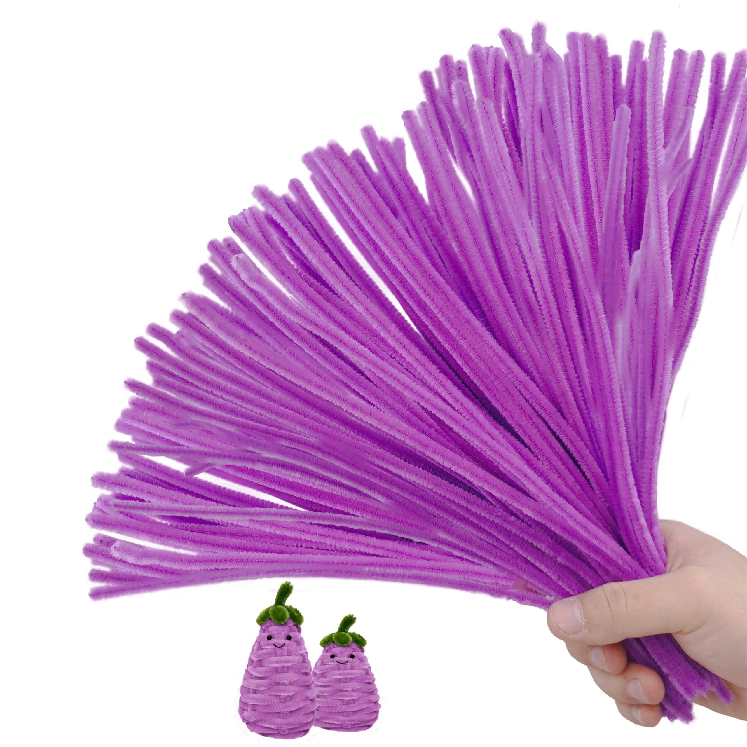 ESUOHYM 200PCS Upgraded Purplish Red Colors Pipe