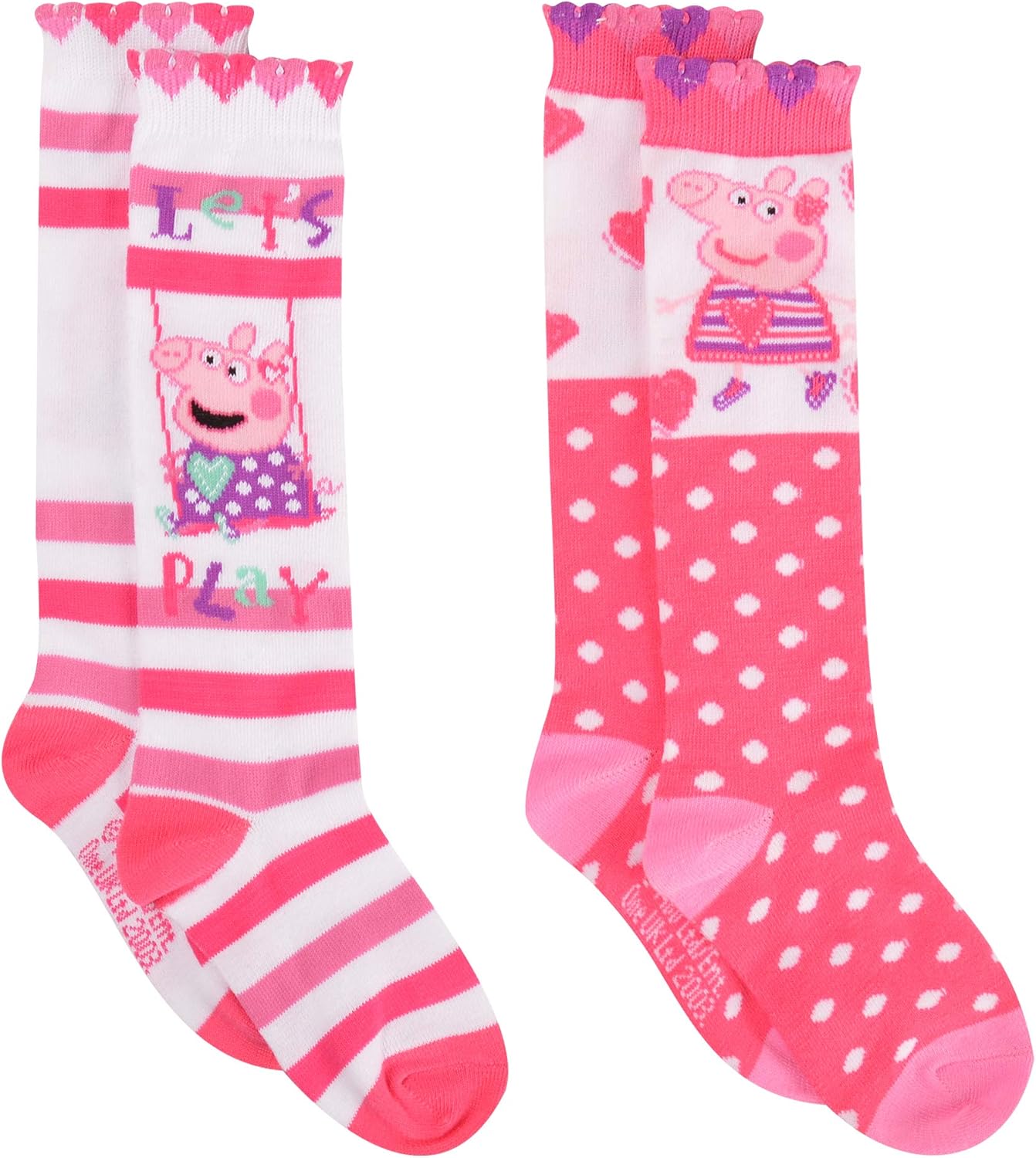 Peppa Pig girls Socks Clothing