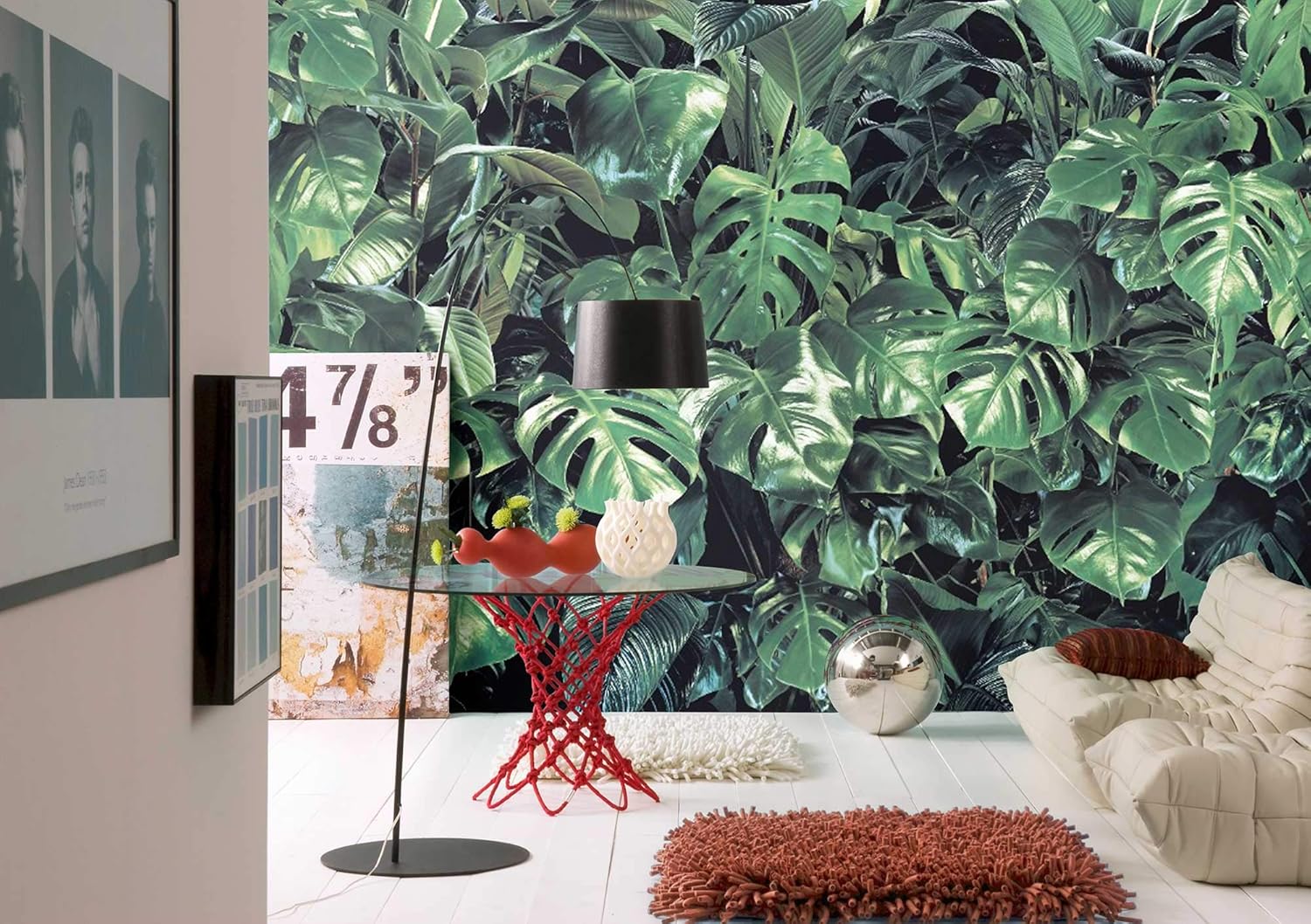 Komar Photo Wallpaper Verdure in Rainforest Design, Green, 368 x 254 cm