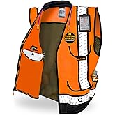 KwikSafety - Charlotte, NC - GODFATHER Safety Vest [CUSHIONED COLLAR + TABLET POCKET] ANSI OSHA