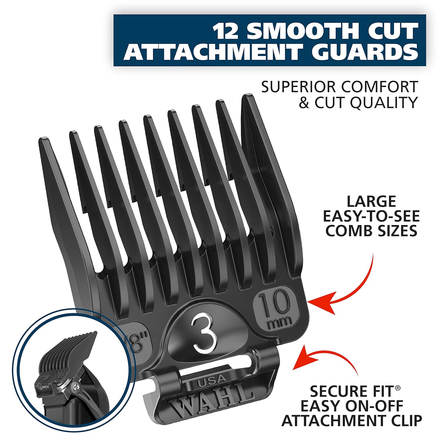 Wahl Clipper Home Barber Kit Model 79524-3001, Electric Clipper, Touch Up Trimmer & Personal Groomer – 30 Piece Kit for Professional Style Haircutting at Home –: Beauty