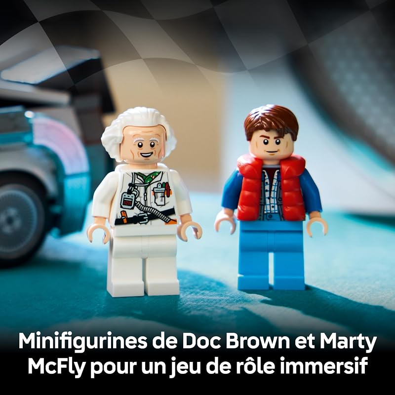 Speed Champions Machine à remonter Le Temps Retour vers Le Futur 77256