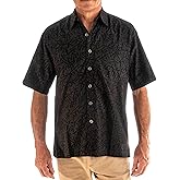Johari West Hawaiian Style Short Sleeve Cotton Shirt