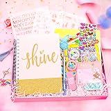 ADUSRIZ Teen Girls Diary Gift Set Stationery Scrapbook Kit 8-14 view 8