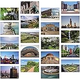 Vintage United States Illinois Landscape Postcards Pack 20pc/Set | Postcards from Around the World Greeting Cards for Business World Travel Postcard for Mailing Decor Gift