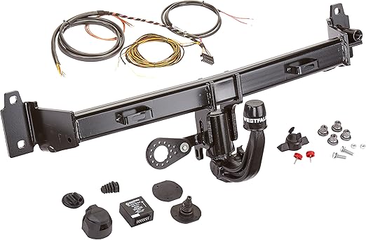 Westfalia Kit Elettrico Per Ganci Traino - Presa 13 Pin, Installazione Semplice