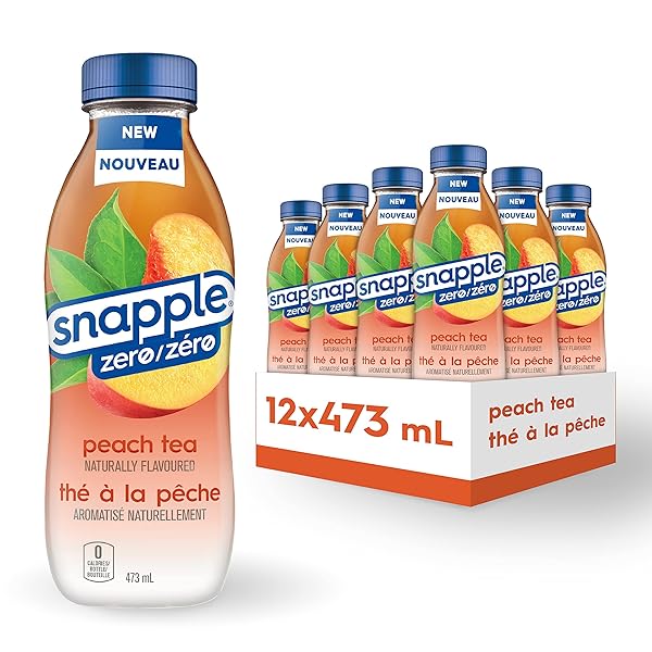 SNAPPLE PEACH TEA, 16 OZ., 12/PACK (10099485)