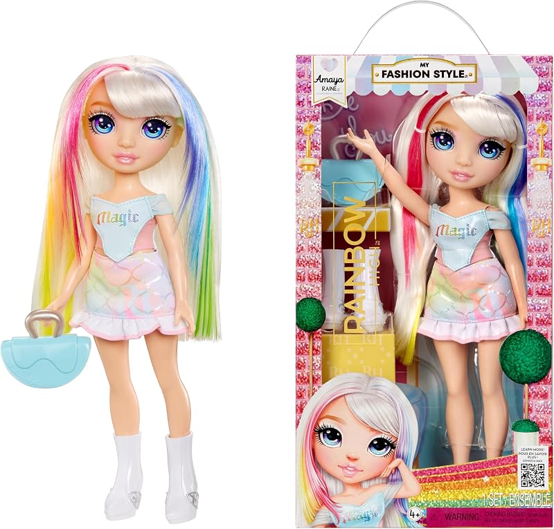 Rainbow High Amaya Fashion Doll 28cm With Outfit & Handbag