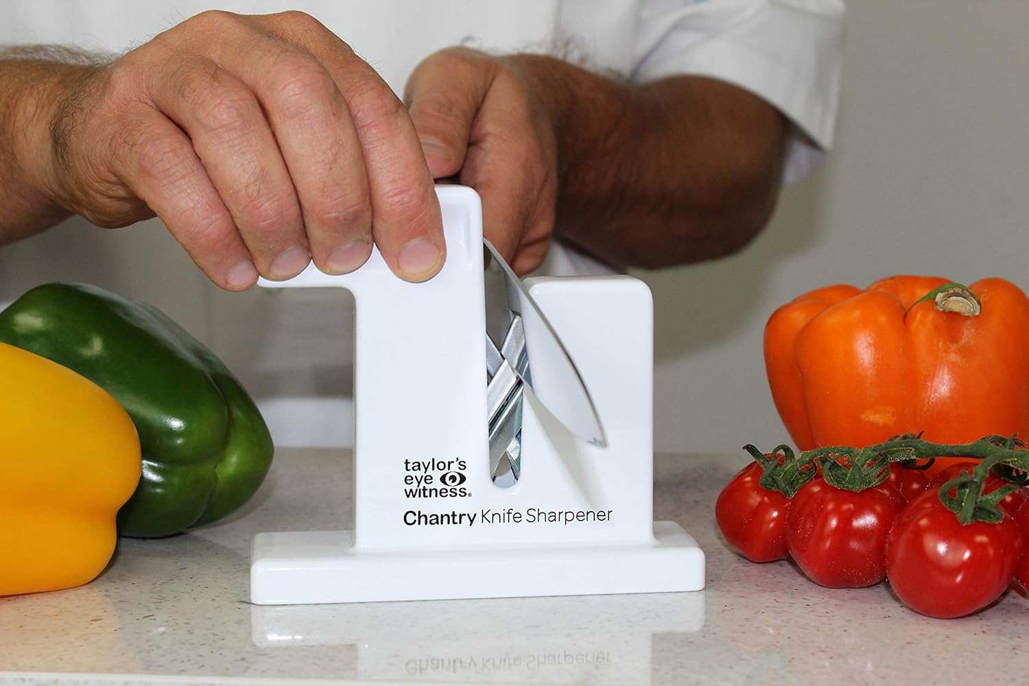 Chantry Manual Knife Sharpener Sharpens Smooth or Serrated Blades BigaMart