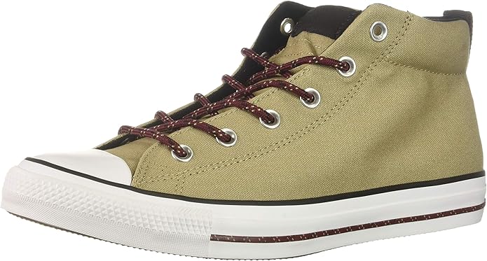 converse men's street canvas mid top sneaker