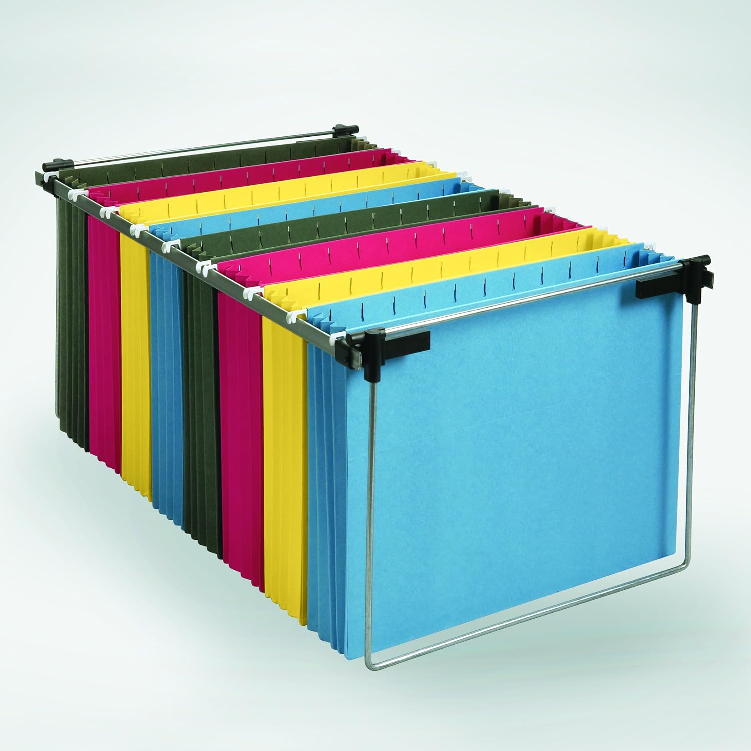 Gray Adjustable Letter/Legal/A4 64869 Smead Hanging File Folder Frame