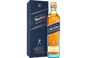 JOHNNIE WALKER Blue Label Blended Scotch Whisky (Empty bottle and box)