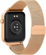 Reflex Active Amoled Series 30 Smart Watch Rose Gold Stainless Steel Mesh Strap view 7