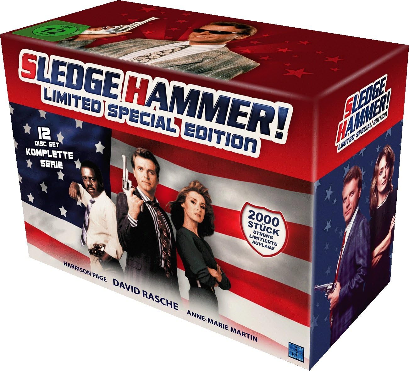 Sledge Hammer Komp. Serie [DVD] [1986] Amazon.co.uk Rasche, David