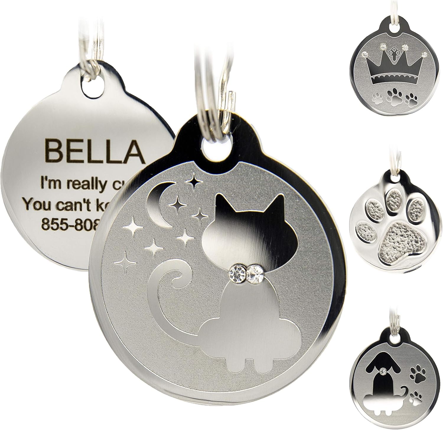 cat id tags amazon