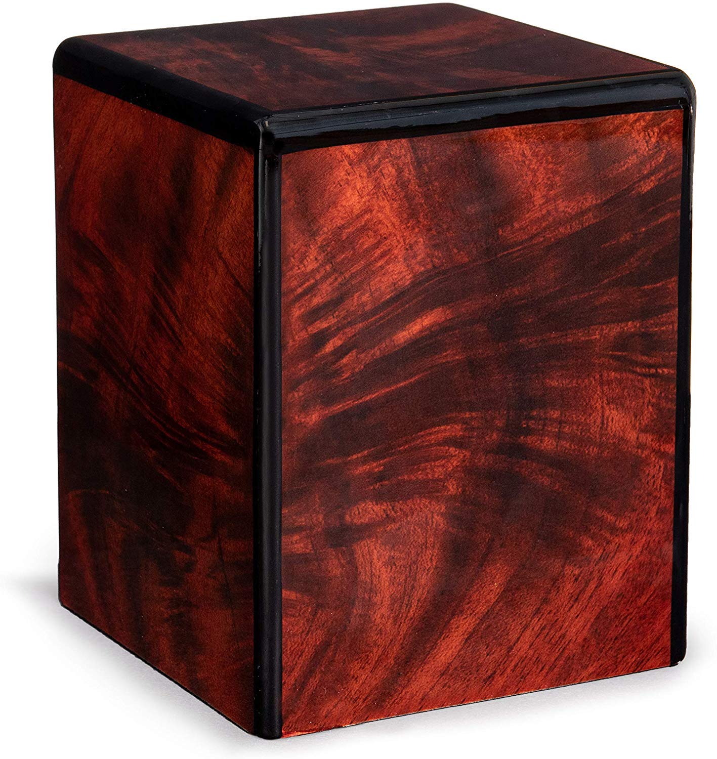 Chateau Urns - Keepsake Cremation Urn (Bordeaux) - Wooden Memorial Box for Ashes, Funeral