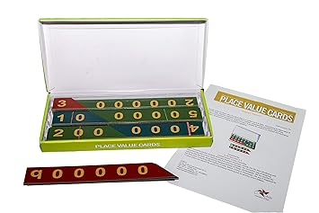 Vikalp India Place Value Cards for Learning Age Group: 6.5 to 10.5 Years