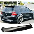 NEESPOC Rear Window Roof Spoiler Visor Wing Fit for Volkswagen VW GTI Golf MK4 1999-2006 GL/GLS/GTI/TDI Lip Exterior Accessories Gloss Black
