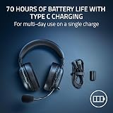 Razer BlackShark V2 HyperSpeed Wireless Ultra-Lightweight Headset Black 70 Hours view 7