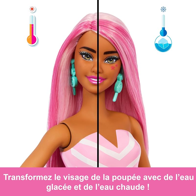 Pop Reveal Poupée de Mode et Accessoires, Série Gourmandises