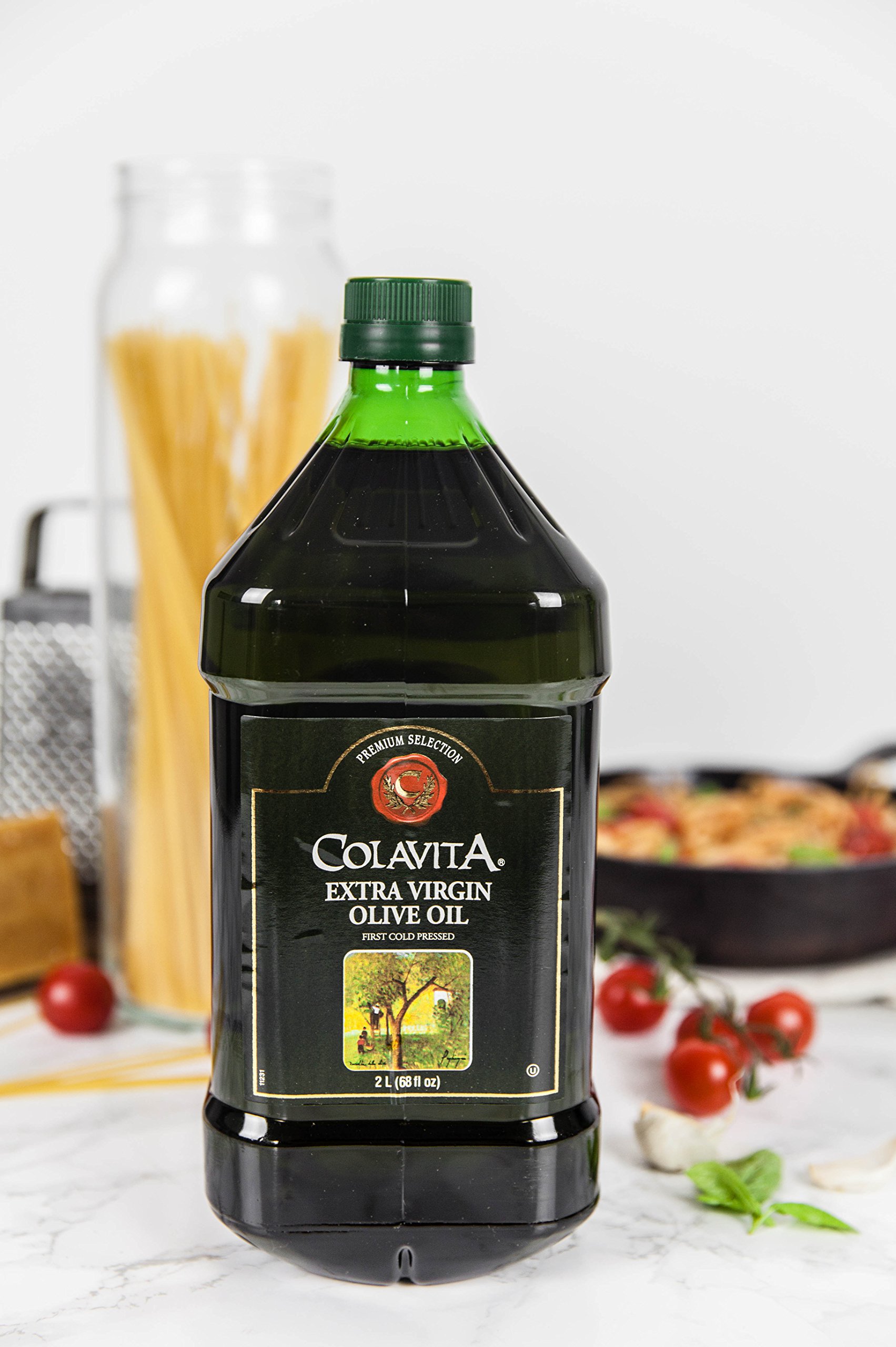 Colavita Extra Virgin Olive Oil, First Cold Pressed, (2 Liters) 68 Fl