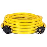 Champion 25-Foot 30-Amp 250-Volt Generator Power Cord for Manual Transfer Switch (L14-30P to L14-30R)