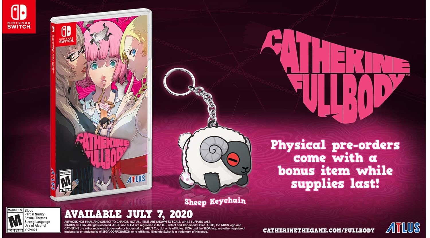 بهترین و جدیدترین بازی های 2020 Catherine: Full Body Switch